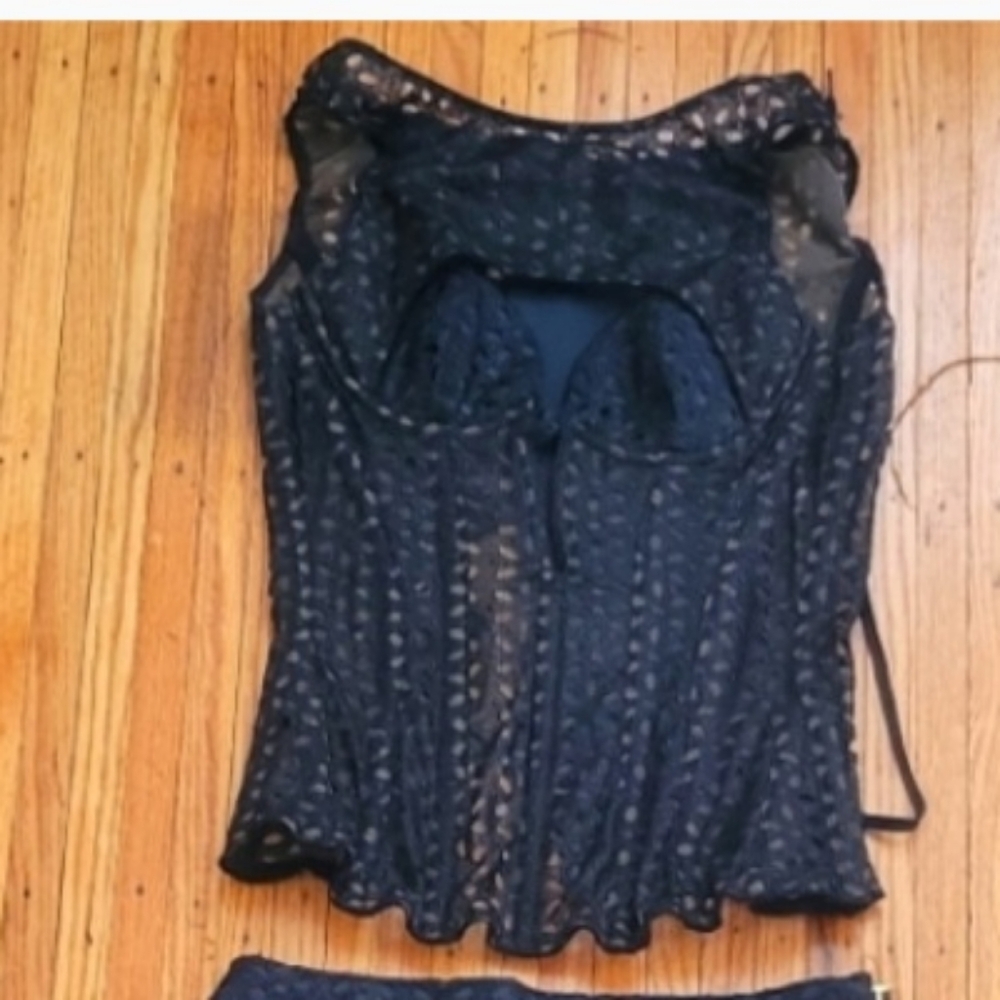 AGENT PROVOCATEUR CORSET TOP SZ 2